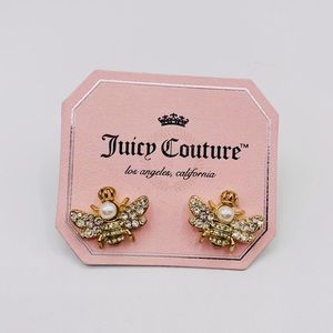 Gold Bee Earrings | Juicy Couture